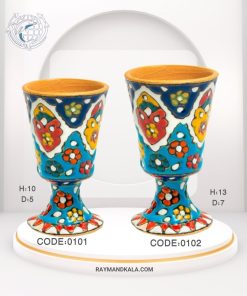 با گیلاسی میناکاری، زیبایی اصالت ایرانی را به خانه خود بیاورید