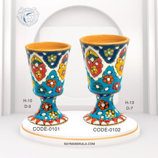 با گیلاسی میناکاری، زیبایی اصالت ایرانی را به خانه خود بیاورید